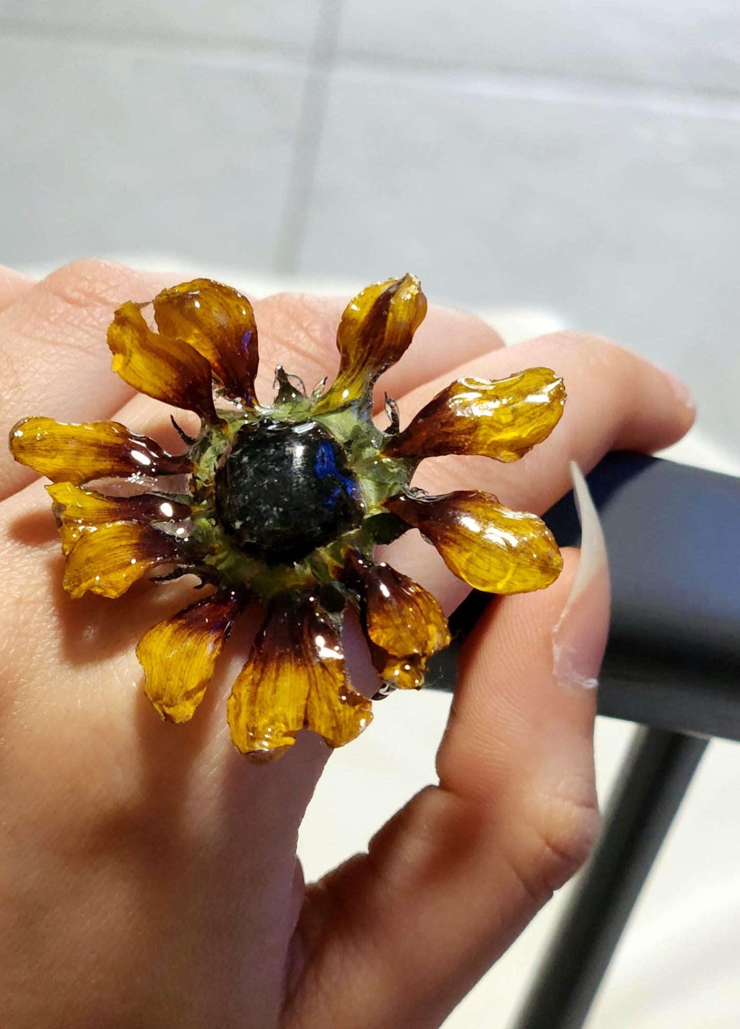 Anillo de girasol