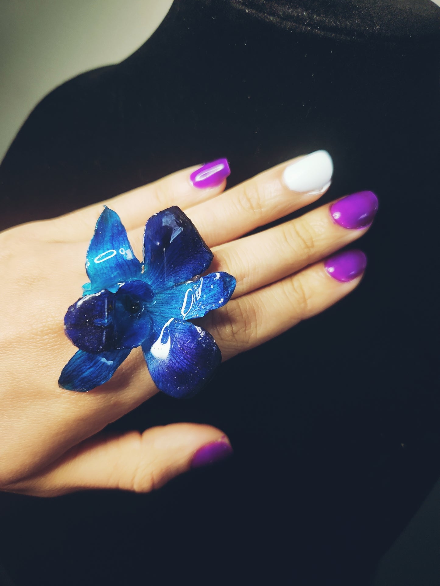 anillo azul