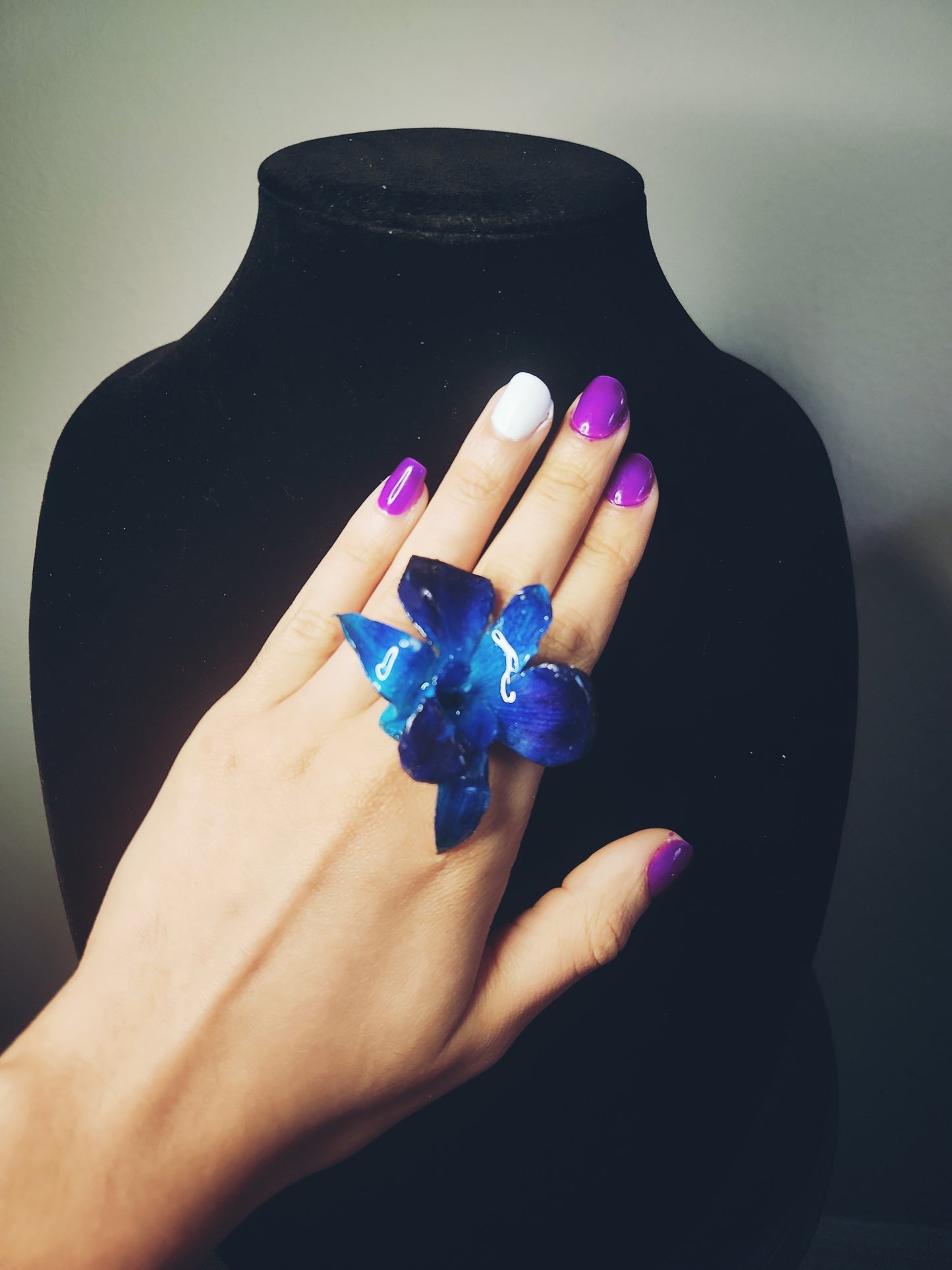 anillo azul